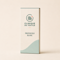 Boîte Protocole Blanc, feuilles de lessive Clinique du Textile